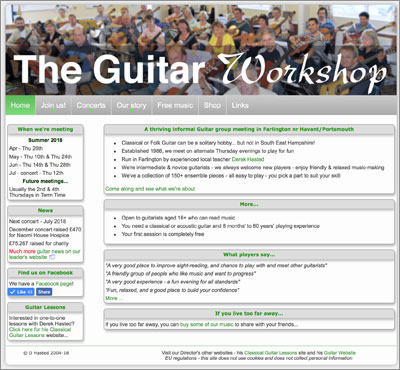 Informal Guitar Ensemble - Hampshire